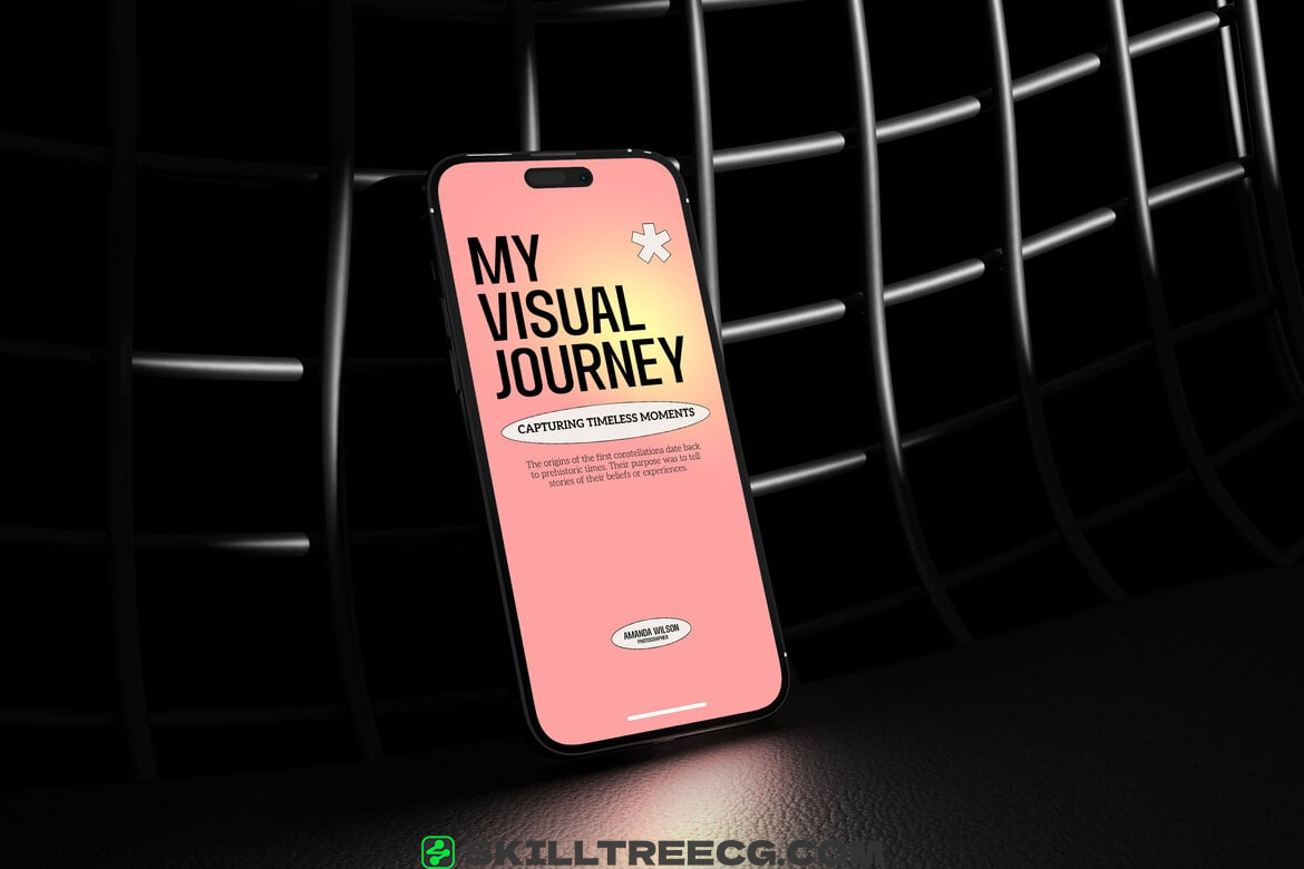 图片[6]-Multiple iPhone Display Mockup（593328）-技能树